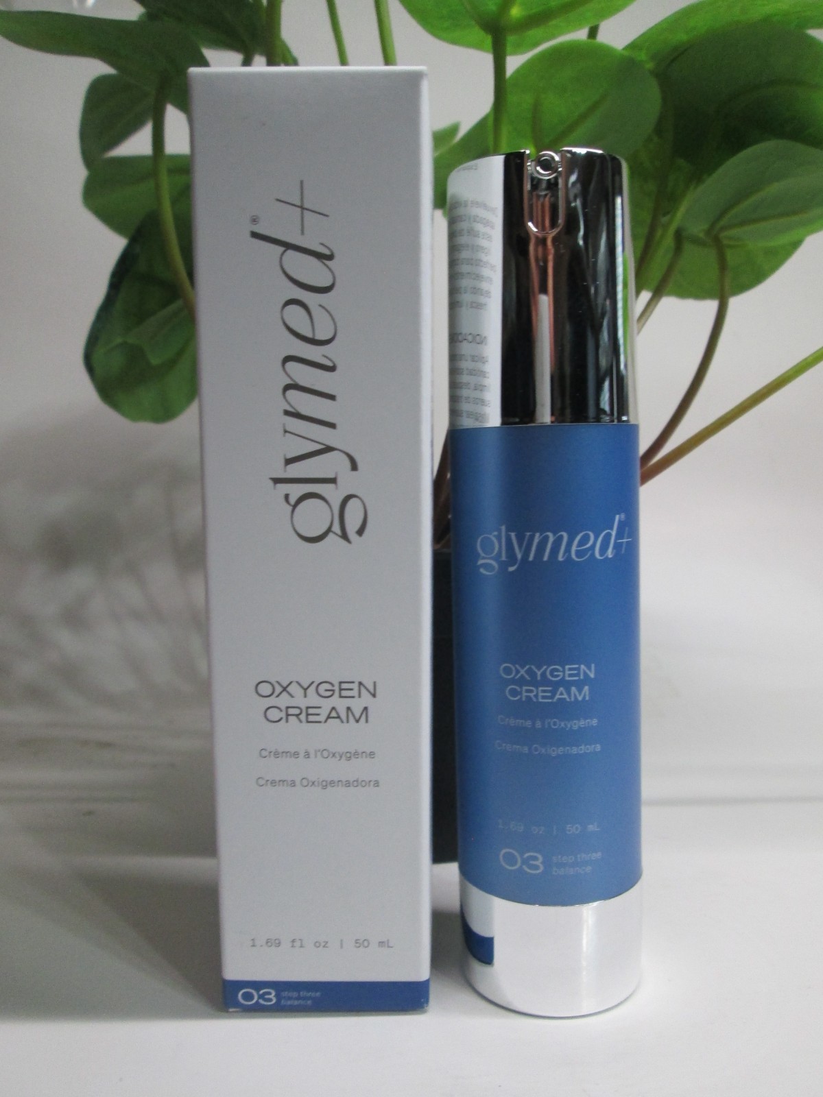 GLYMED PLUS OXYGEN CREAM 1.69OZ/50ML NEW