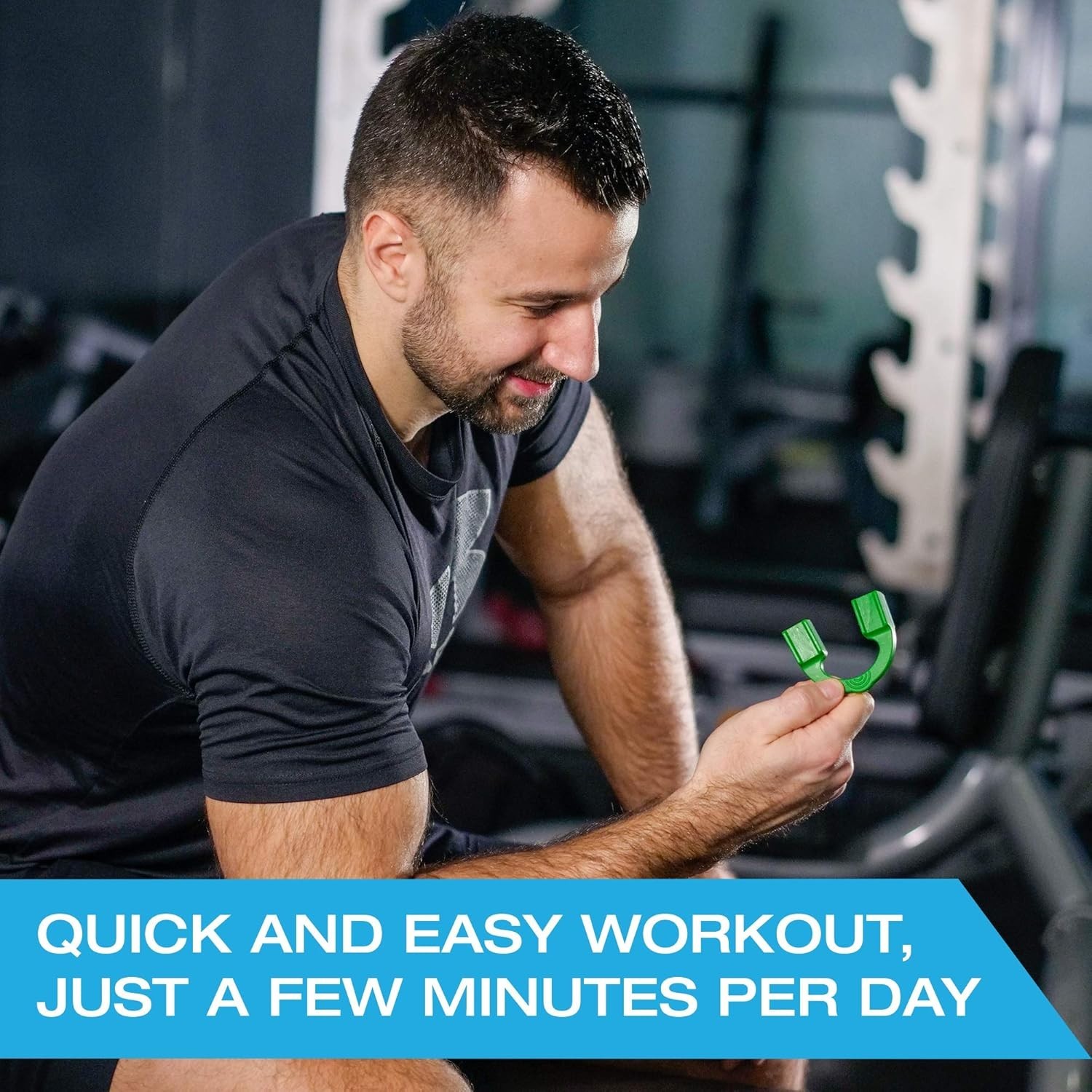 Portable Jawline Exerciser for Men & Women – Tone & Define Face & Neck