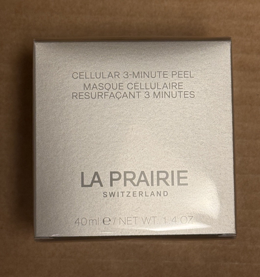 La Prairie Cellular 3-Minute Peel 1.4oz / 40ml NEW & SEALED IN BOX! Authentic!