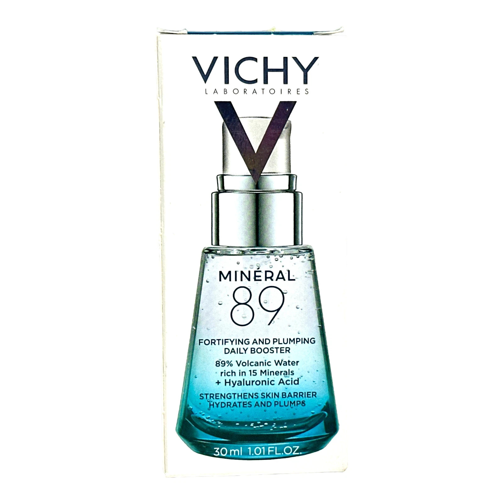 Vichy Mineral 89 Fortifying And Pumpling Daily Booster 30ml/1.01fl.oz. New