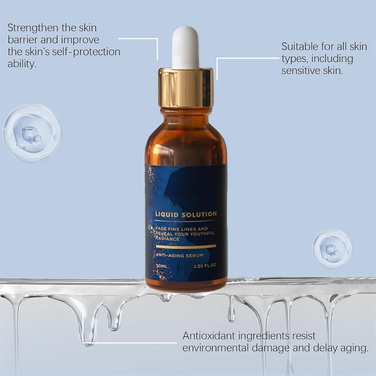 Olavita Serum Facial Serum, Liquid Solution anti Aging Serum, Vitamin C Gel, ant