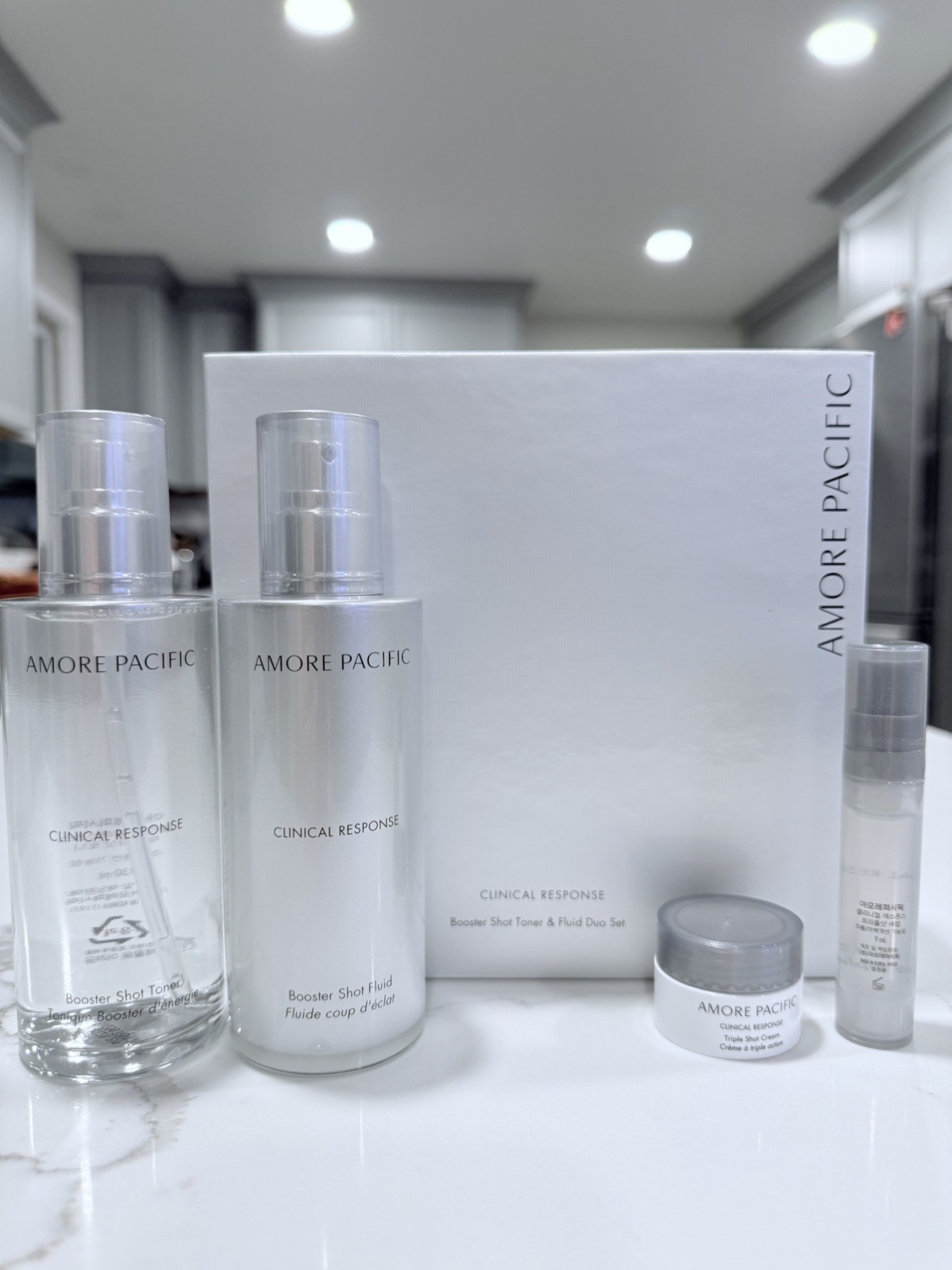 New AmorePacific Clinical Response Duo Set 130ml + 130ml + Gift Korean cosmetics