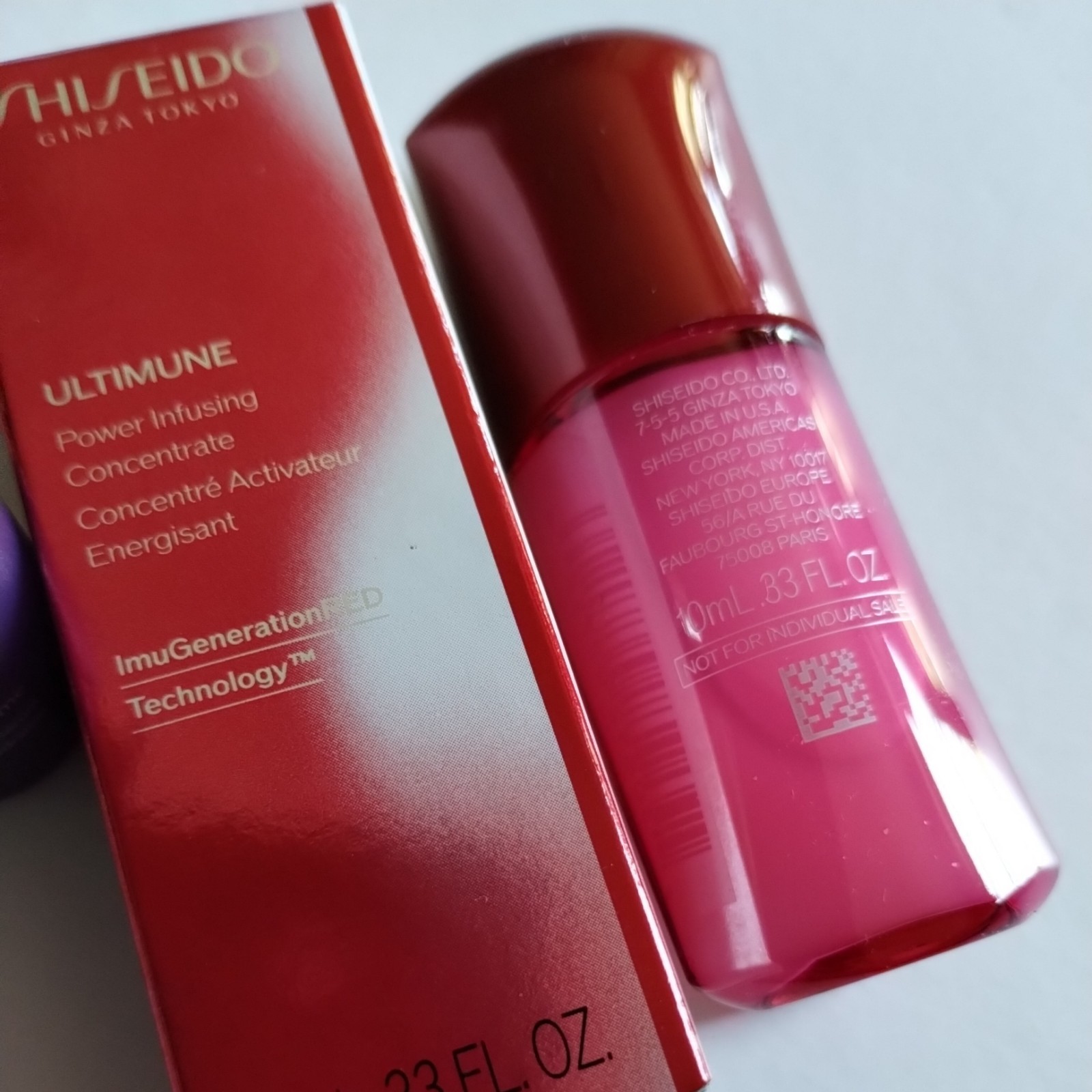 Shiseido Ultimune Power Infusing Serum, .33 oz + Decorte Liposome Serum .3 oz