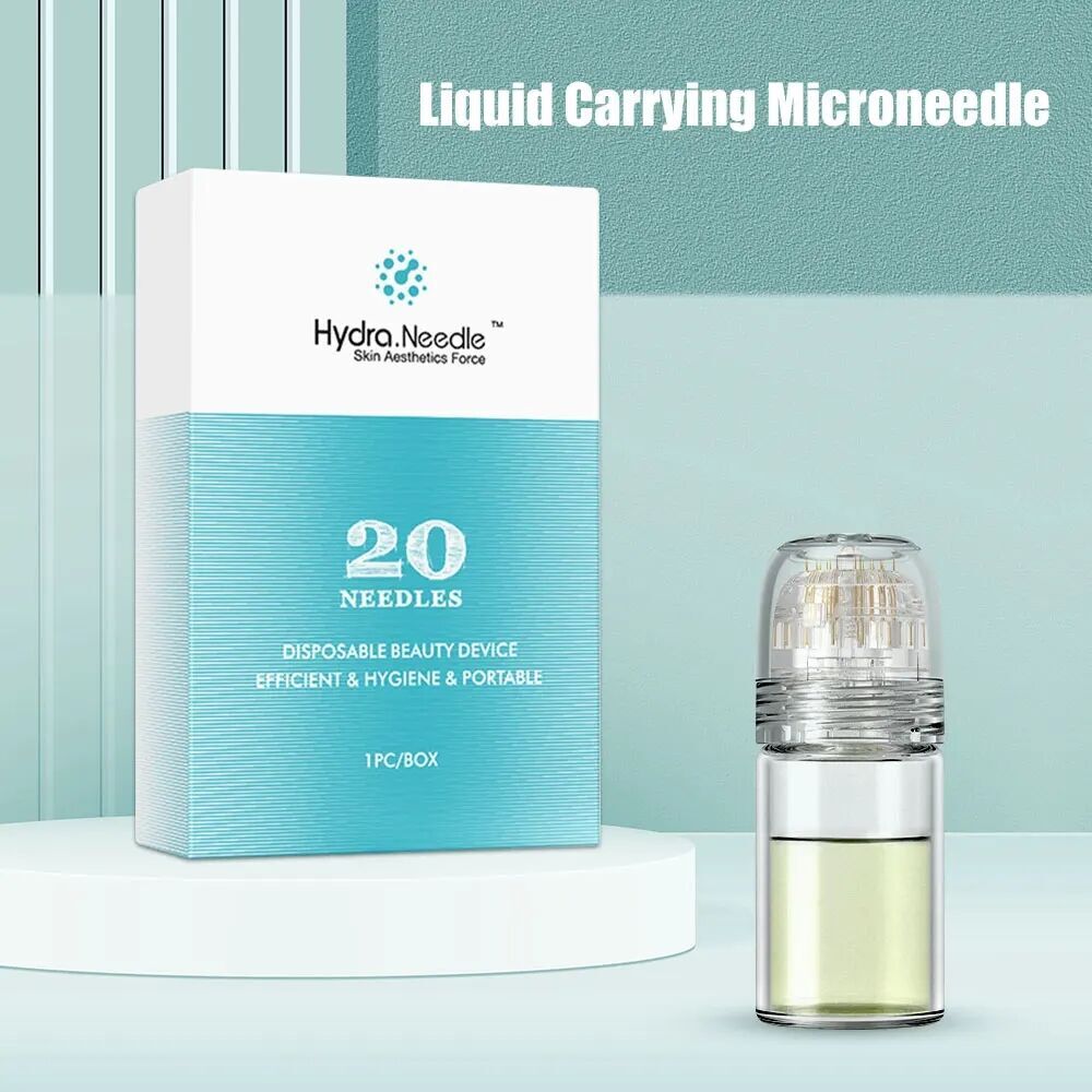 Skin Care Microne-edle Titanium Hydra Ne-edles Gold 20 Ne-edles Serum Applicator