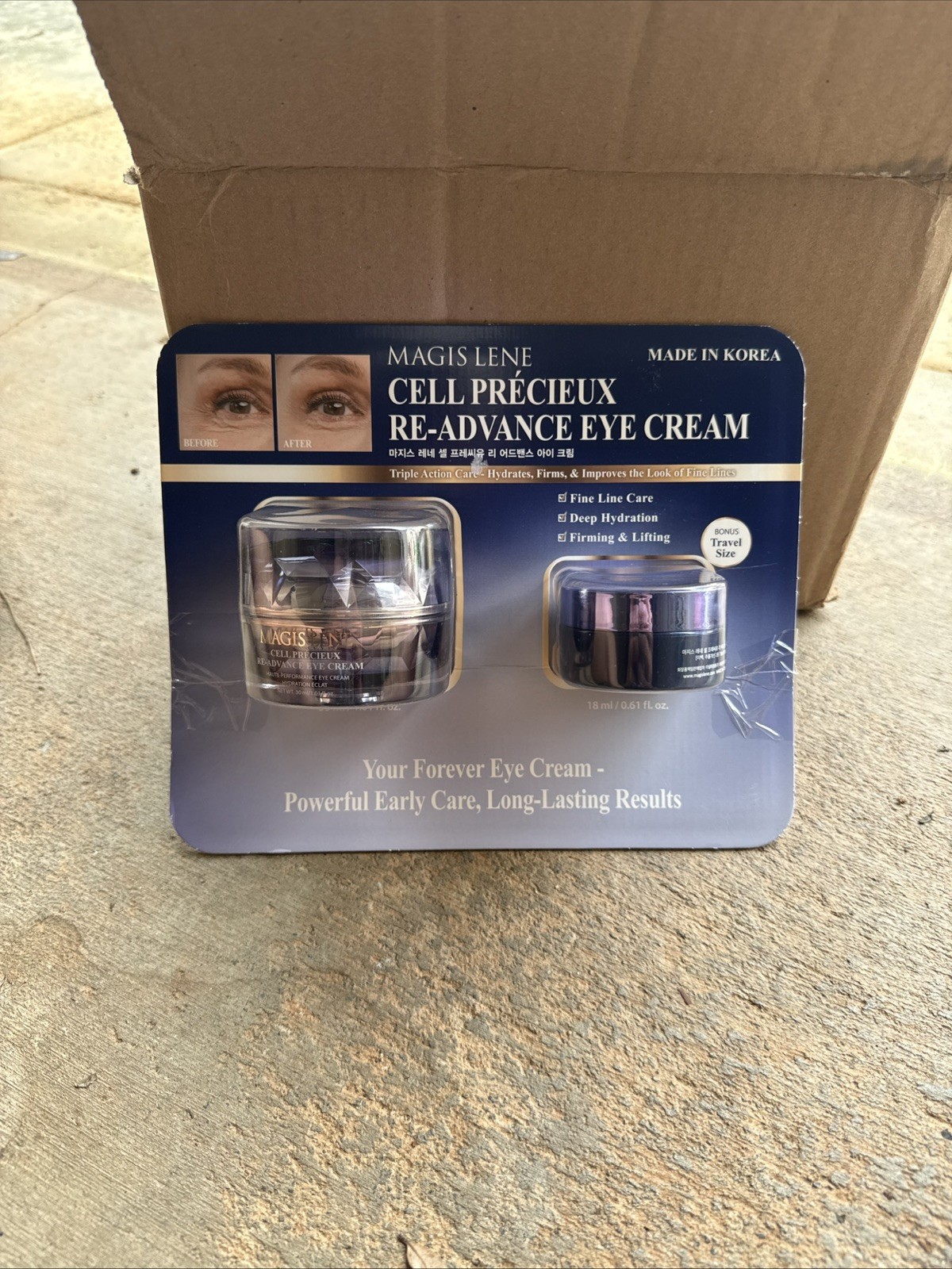 Magis Lene Cell Pre’cieux Re-Advance Eye Cream 1.01fl oz + 0.6fl oz