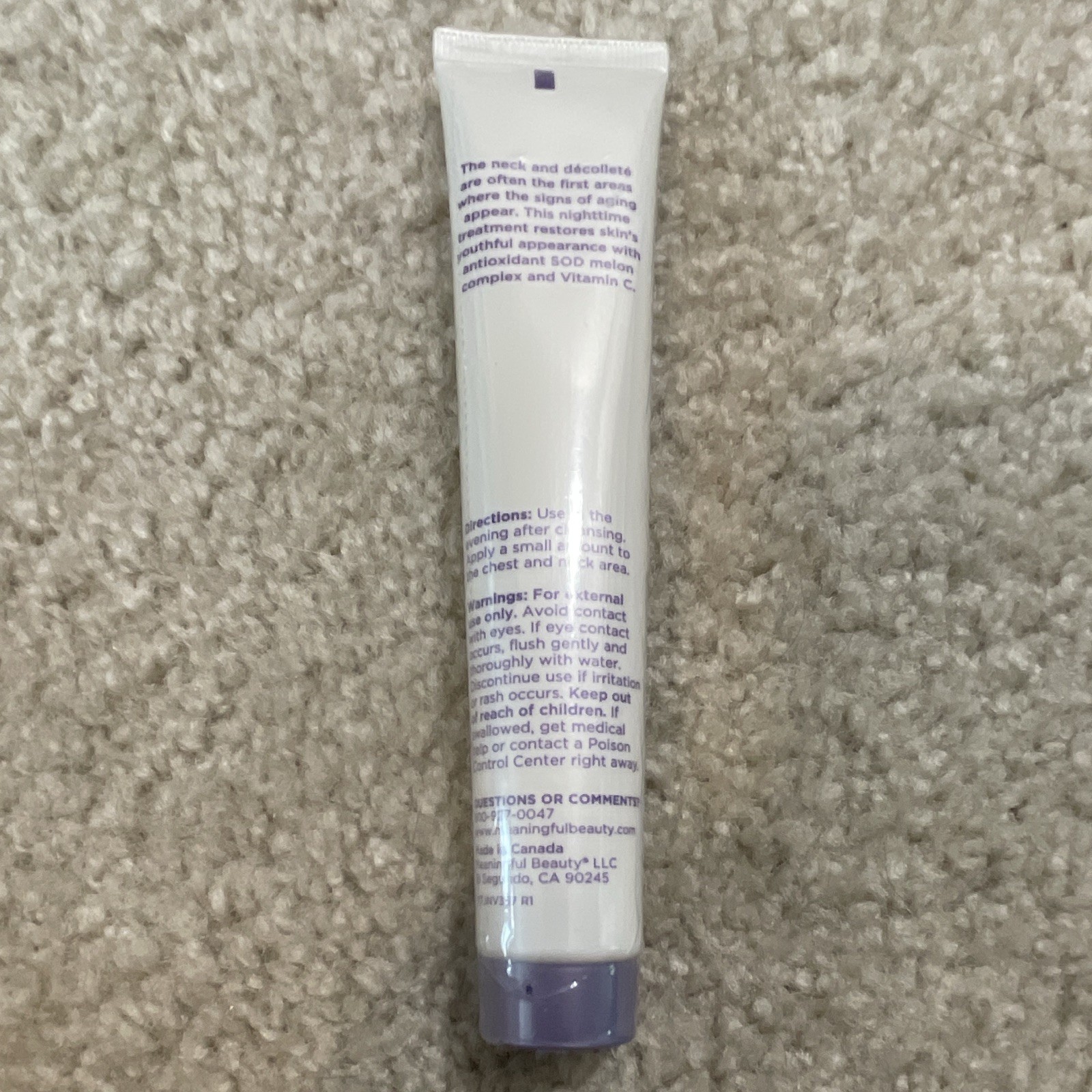 Meaningful Beauty Cindy Crawford Firming Chest & Neck Cream 1.7 oz Sealed