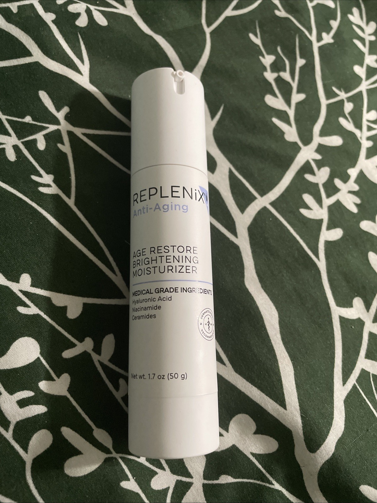 REPLENIX ANTI AGING AGE RESTORE BRIGHTENING MOISTURIZER 1.7 OZ MEDICAL GRADE