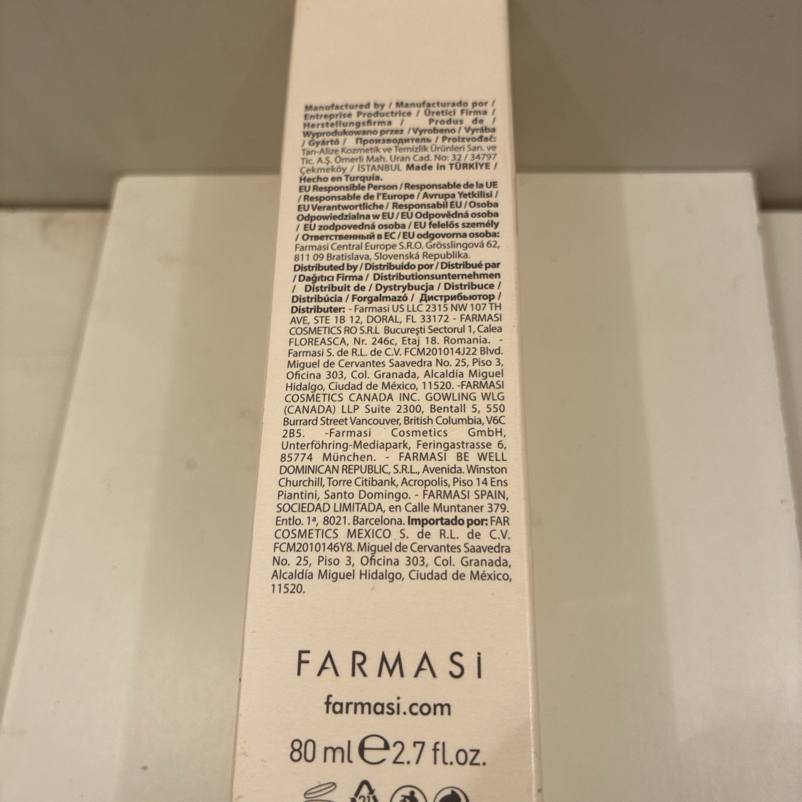 Farmasi, Dr C Tuna Age Reversist skin care products