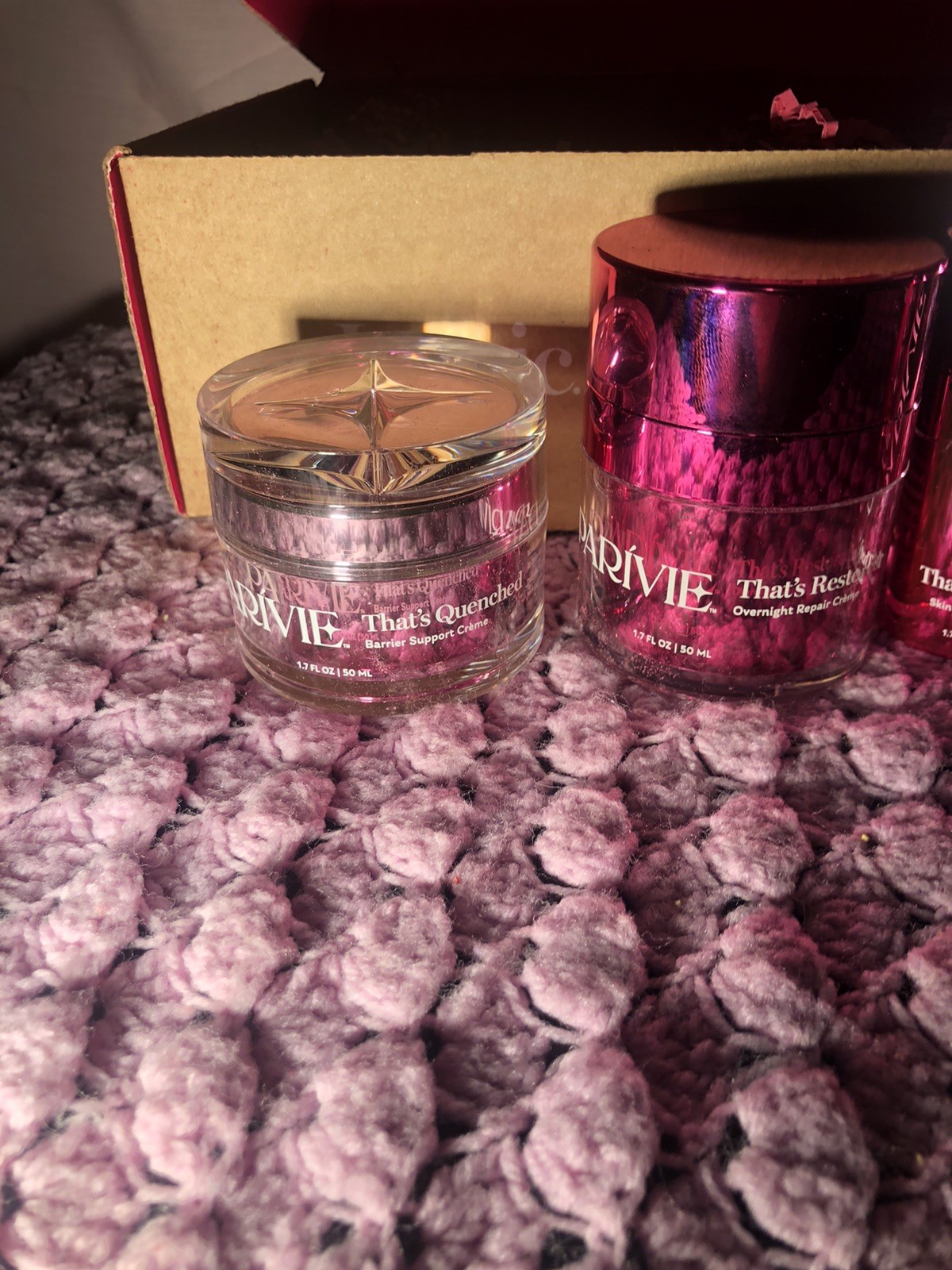 Parivie Paris Hilton Ultimate Icon Skin Care Routine Bundle Repair Cream Serum💝
