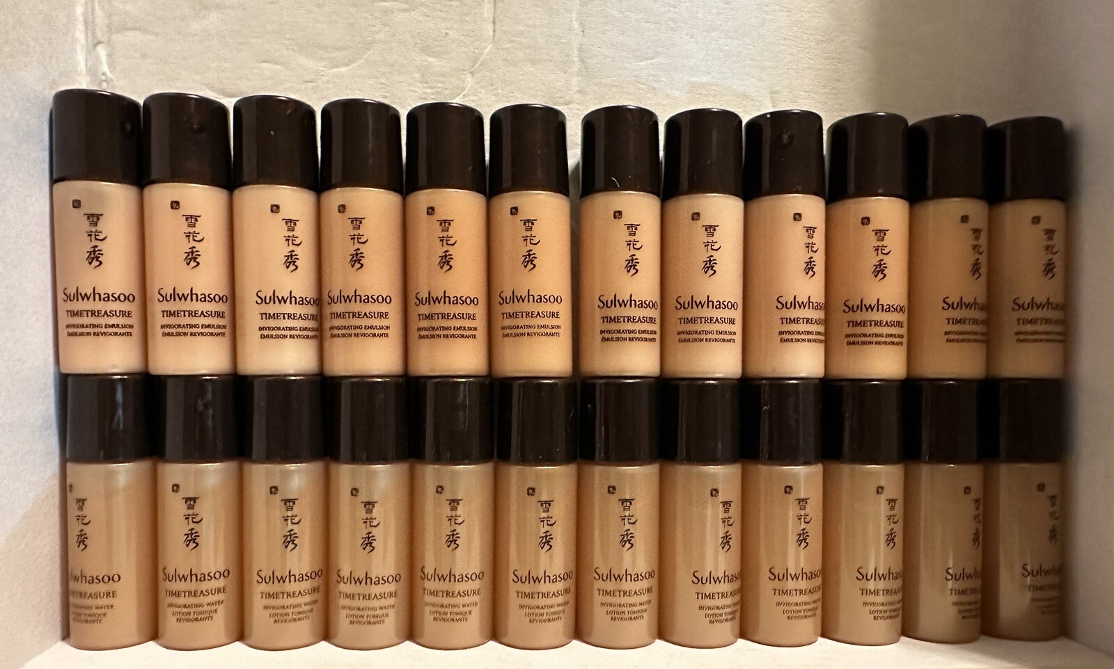 Sulwhasoo Timetreasure Invigorating 5ml Water (5pcs) + Emulsion (5pcs) 10pcs New