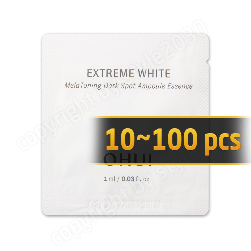 O HUI Extreme White MelaToing Dark Spot Ampoule Essence 1ml (10~100pcs) OHUI