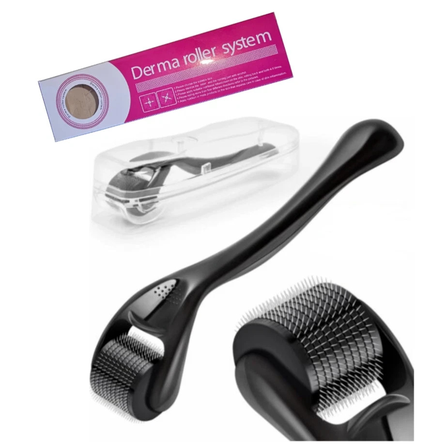 Beard Derma Roller For Hair Loss Beard Growth 0.30MM Titanium Derma Roller micro