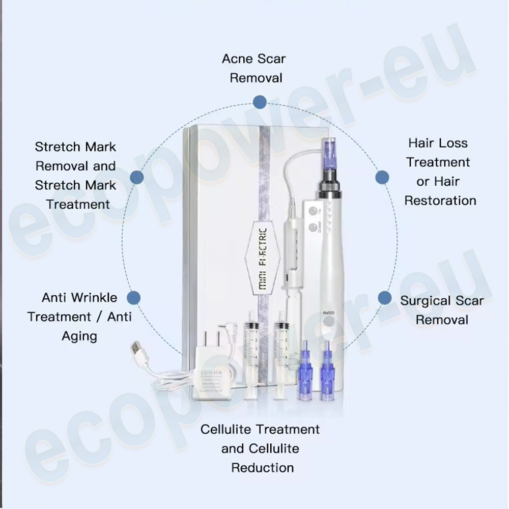 Hydra Pen Machine 12/24/36/42 Pin Mesotherapy Skin Pen Cartridges