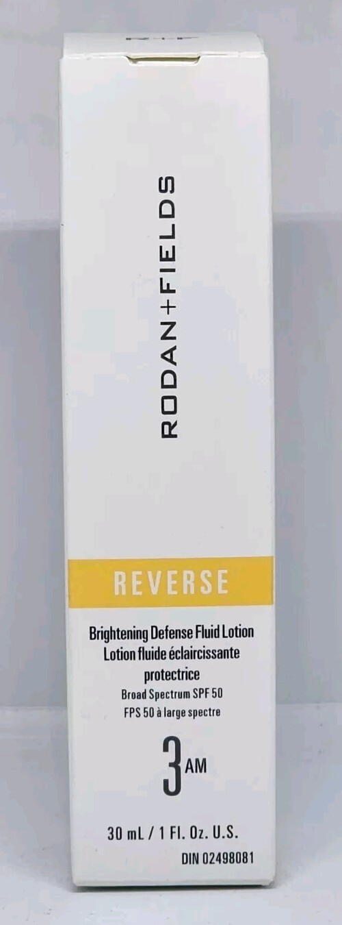 Rodan + and Fields Reverse Skin Brightening Regimen 4 Piece Set Kit New in Box
