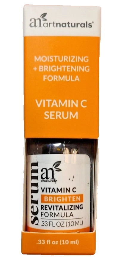 ARTNATURALS Vitamin C Moisturizing + Brightening Serum Formula 0.33 oz ea.