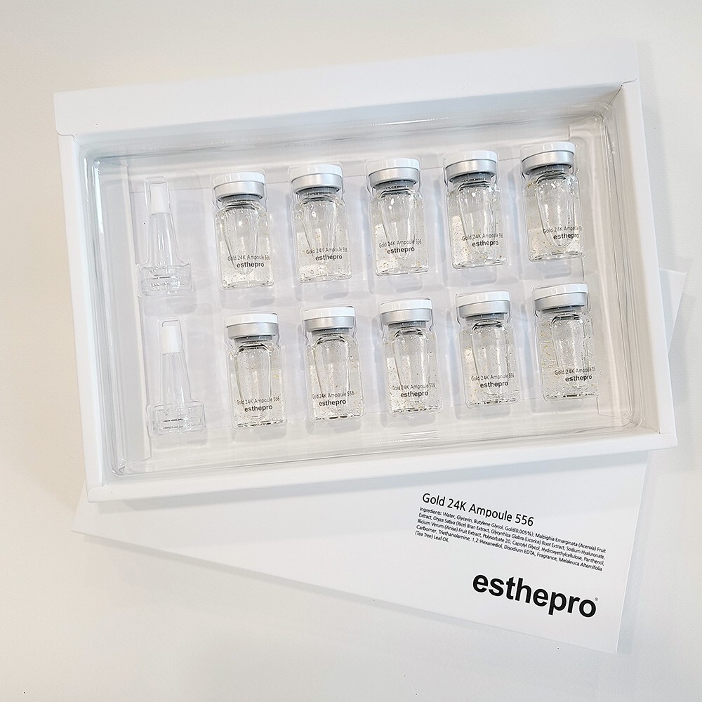 ESTHEMAX 24K Gold Ampoule Set Made in korea Korean Cosmetics Korean Skin Care