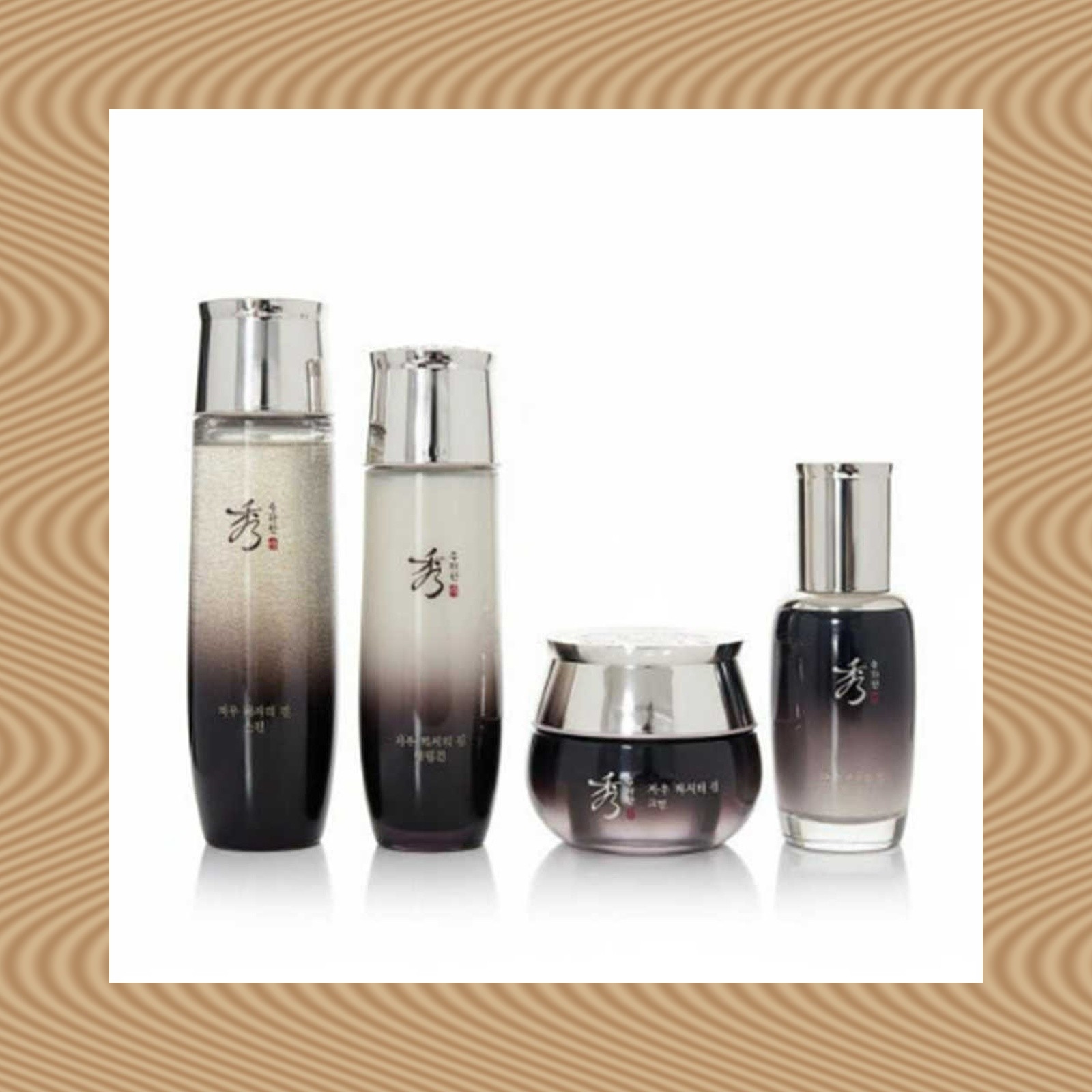 Sooryehan Jau Luxury Jin 4pcs Set – Ginseng & Gold Moisturizer