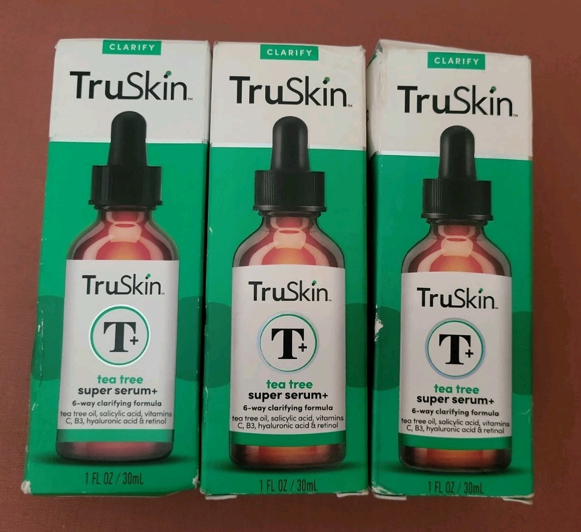 3 TruSkin Tea Tree Super Serum 1oz