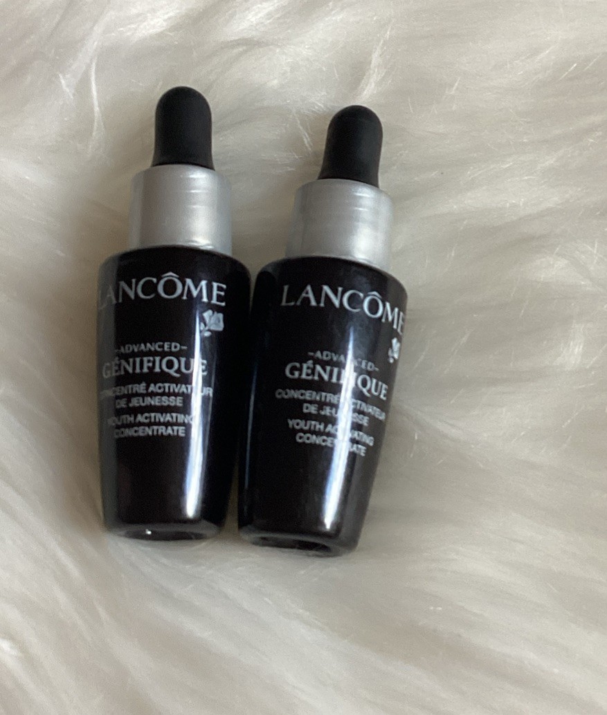 2 x Lancome Advanced Genifique Youth Activating Face Serum 0.27oz/8ml Each