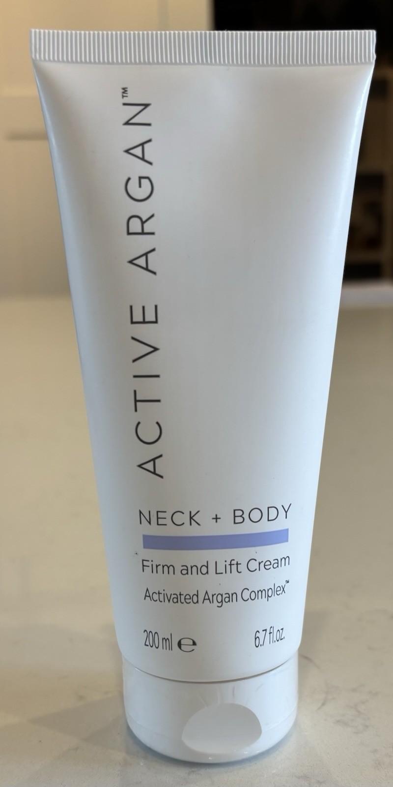 Active Argan Neck + Body Firm and Lift Cream Anti-Aging 6.7 fl oz/200mL Sealed