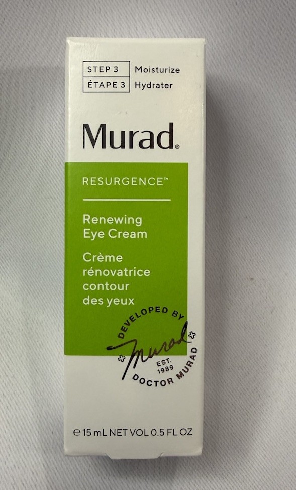 Murad Resurgence Renewing Eye Cream Full Size 0.5 Fl oz *T10