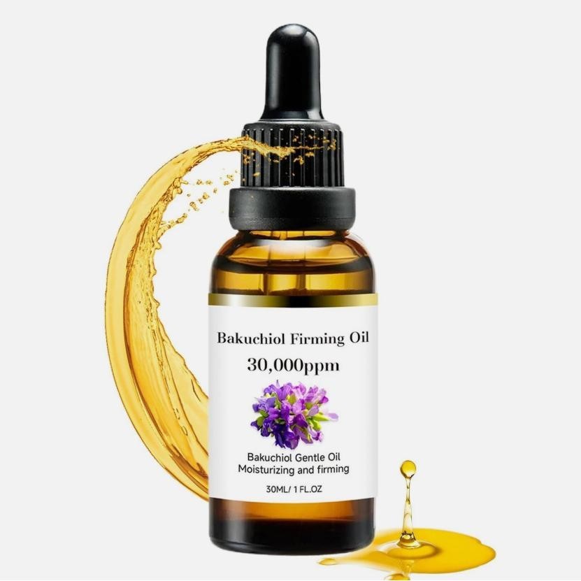 Bakuchiol Oil Organic Cold Pressed 30000PPM Hydrating Firming Facial Skin Care
