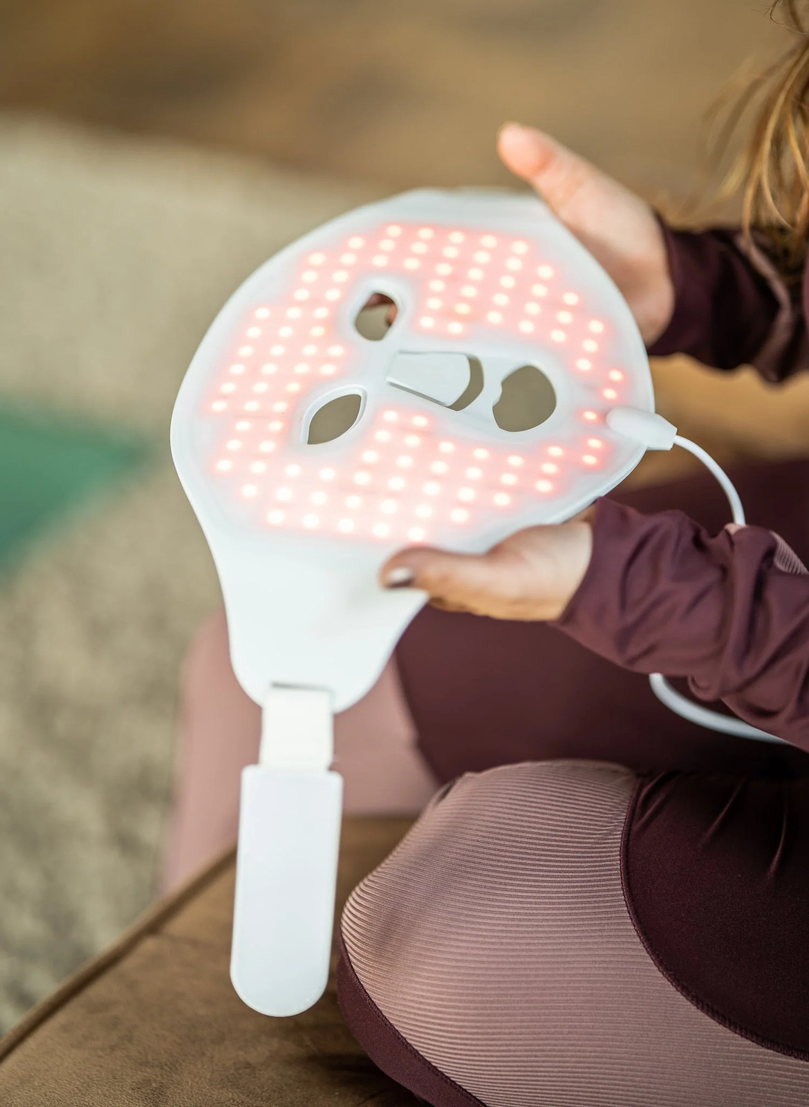 Red Light Therapy Mask | Wrinkle Reduction | Collagen Booster | AntiAging Device