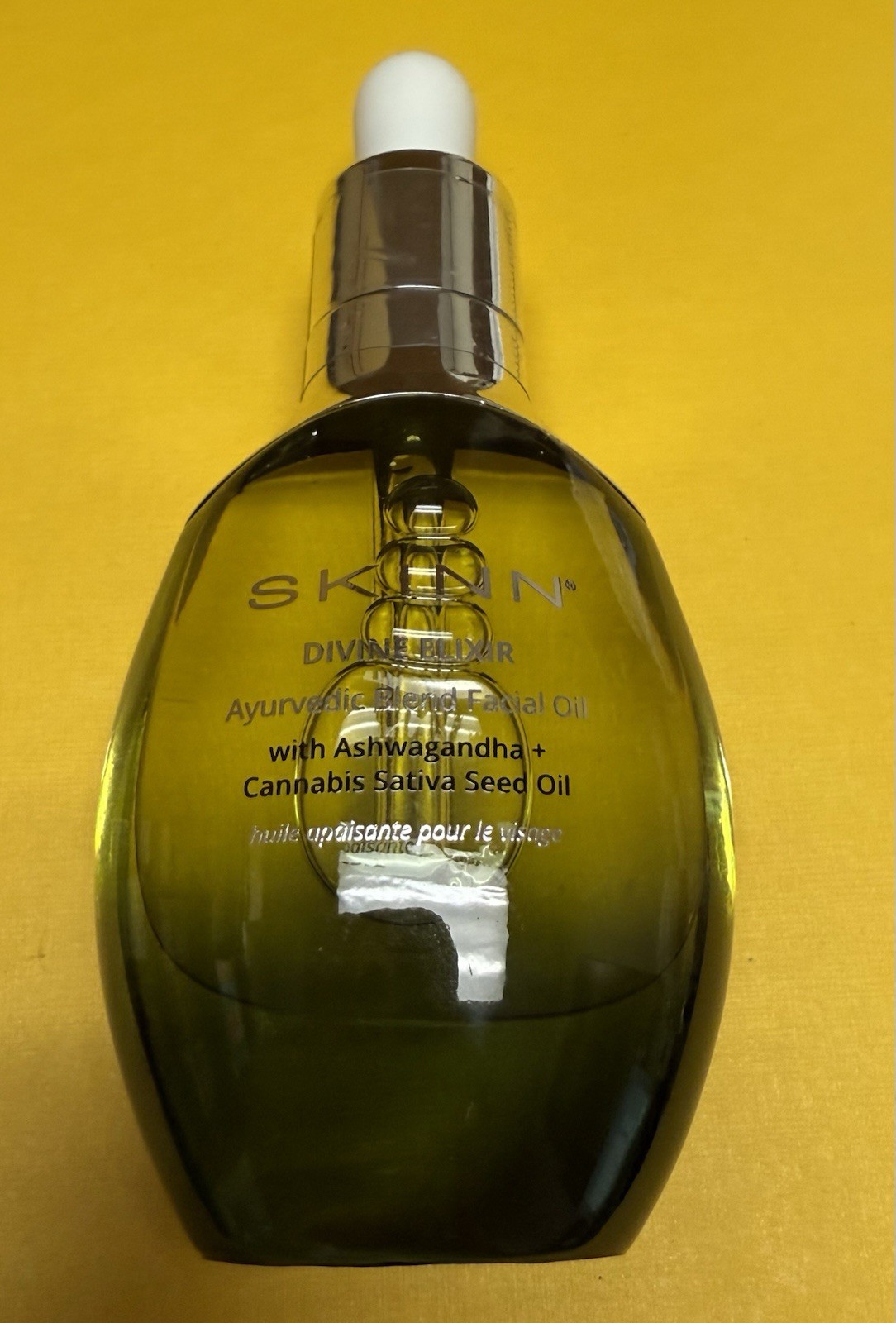 SKINN Cosmetics Divine Elixir Ayurvedic Blend Facial Oil 1 oz. NEW & Sealed.