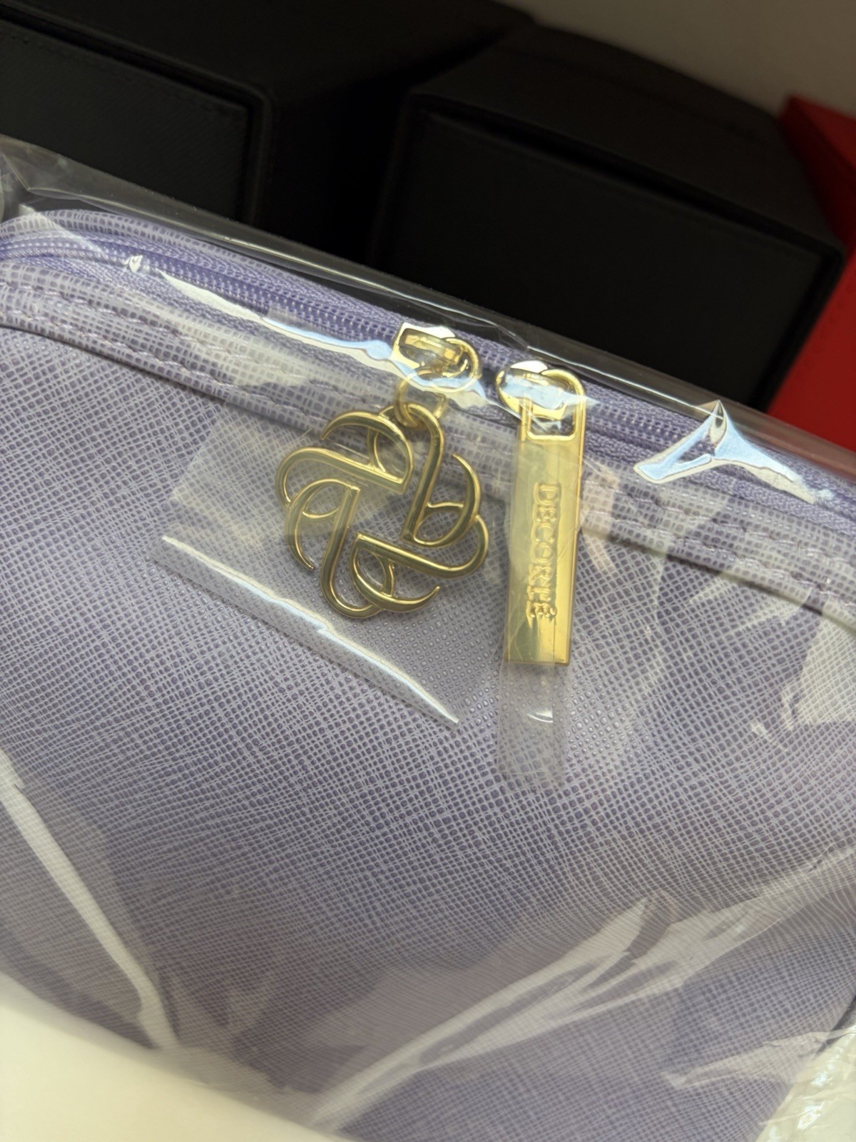 NEW Decorté Liposome & Miniature Set w/ Purple Travel Bag