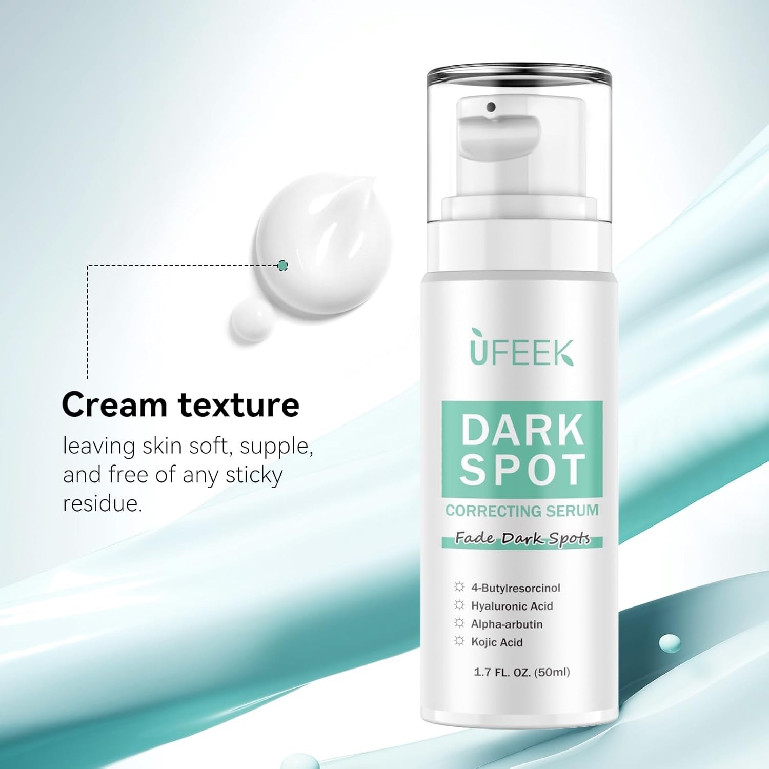 Daily Dark Spot Corrector Serum – 1.7 Fl Oz for Men & Women, Gentle Formula
