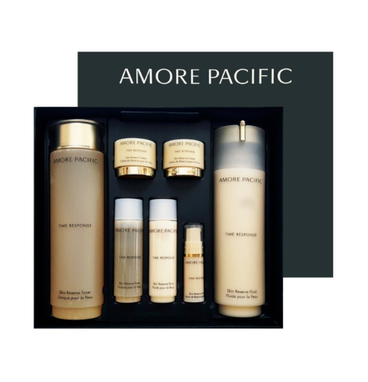 AMOREPACIFIC Time Response Skin Reserve Duo Set Anti-Aging, K-Beauty