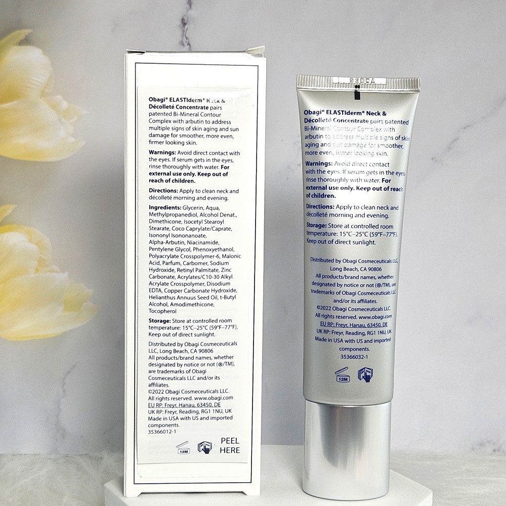 Obagi Medical Elastiderm Neck and Décolleté Concentrate, 2 oz/60ml, $260 Retail
