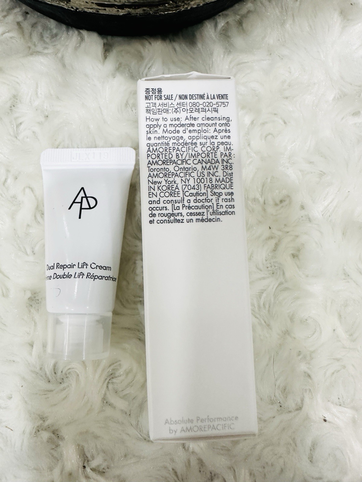 Amorepacific AP Dual Repair Lift Cream 5ml x 5pcs PDRN Firming Anti-Aging