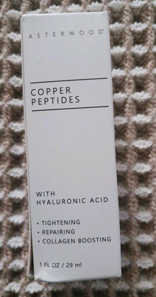 Asterwood Copper Peptides Hyaluronic Acid Serum 2oz Exp 12/2027