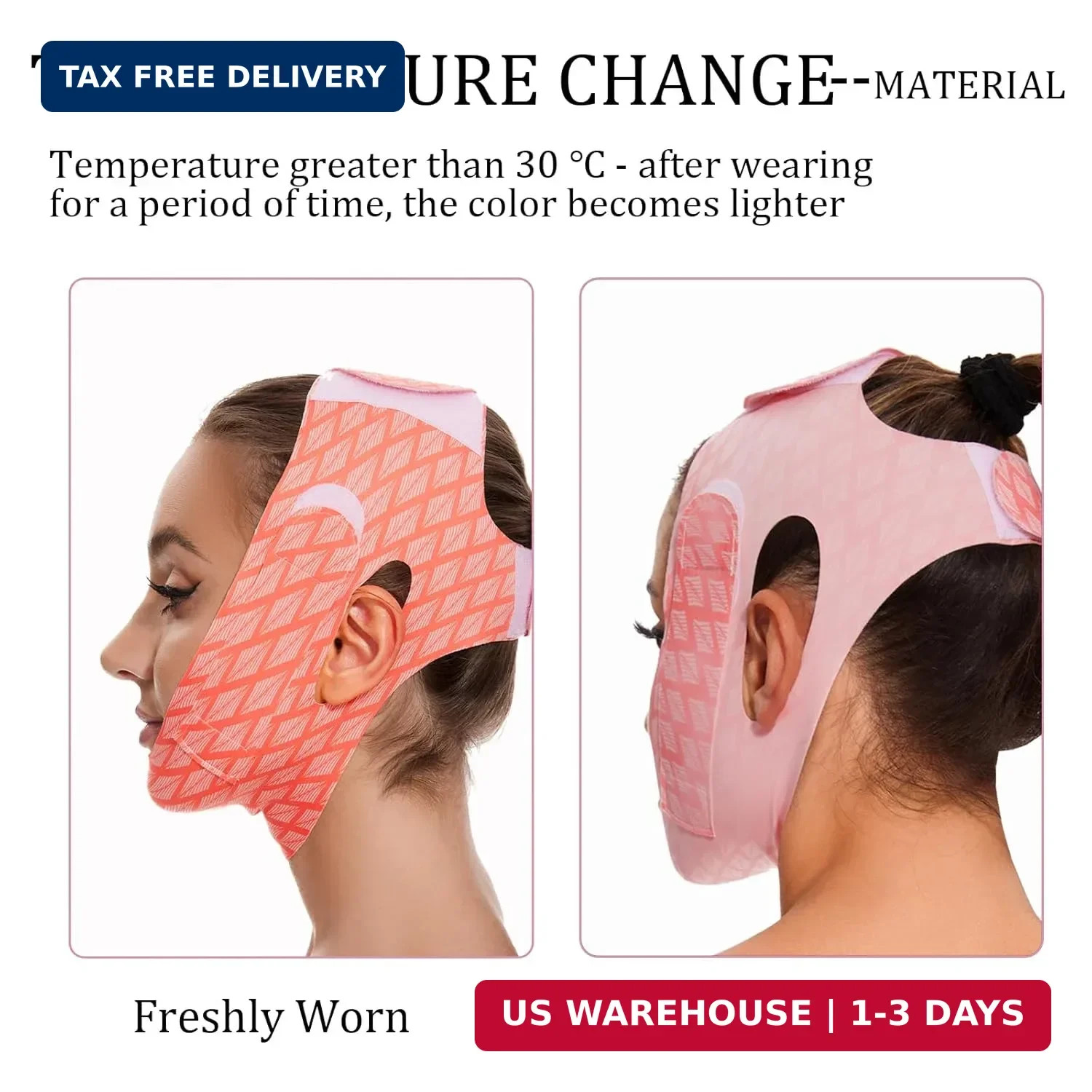 V Line Mask Double chin reducer Strap Eliminator Remover Prevent Sagging Shaped