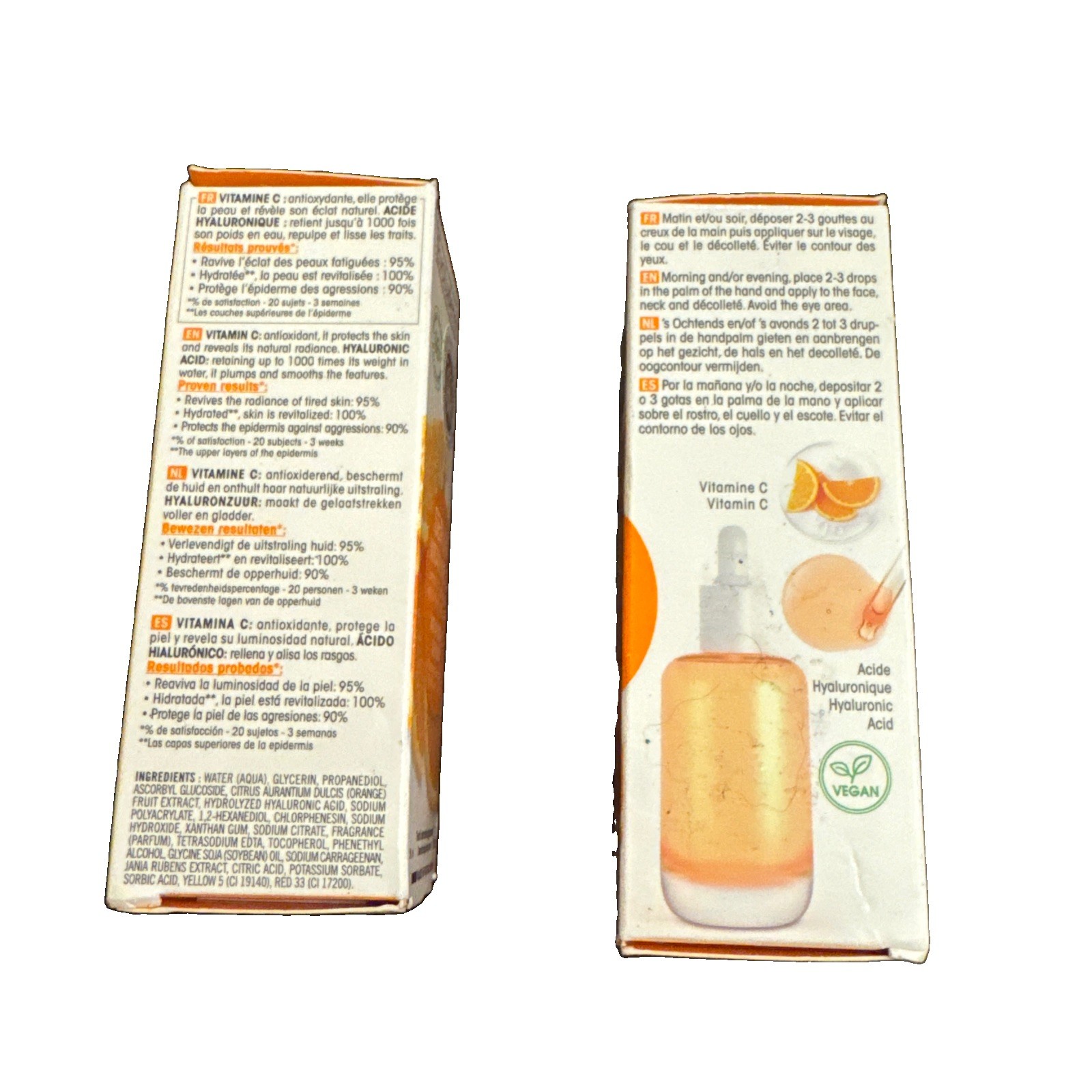 Evoluderm Vitamin C Serum Energizing & Antioxidant – 30 ml/1.05 fl oz Lot Of 2
