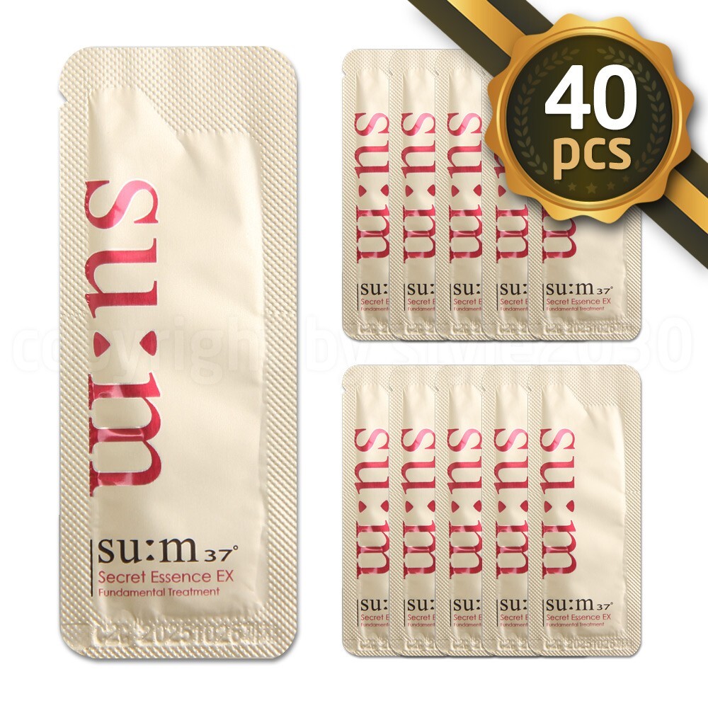 SU:M37 Secret Essence EX Fundamental Treatment 1ml x 40pcs (40ml) SUM37