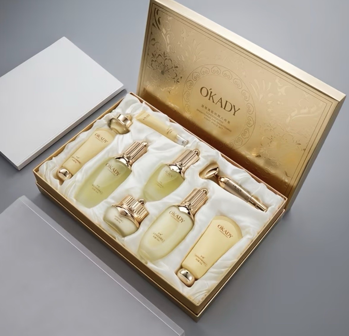 OKADY Ginseng Skincare Set | Make Skin Younger-looking Alcohol-Free