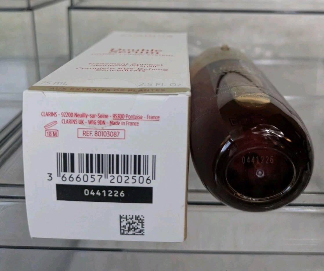 Clarins Double Serum Complete Age defying Serum 2.5 floz w/ Proof Of Purchase