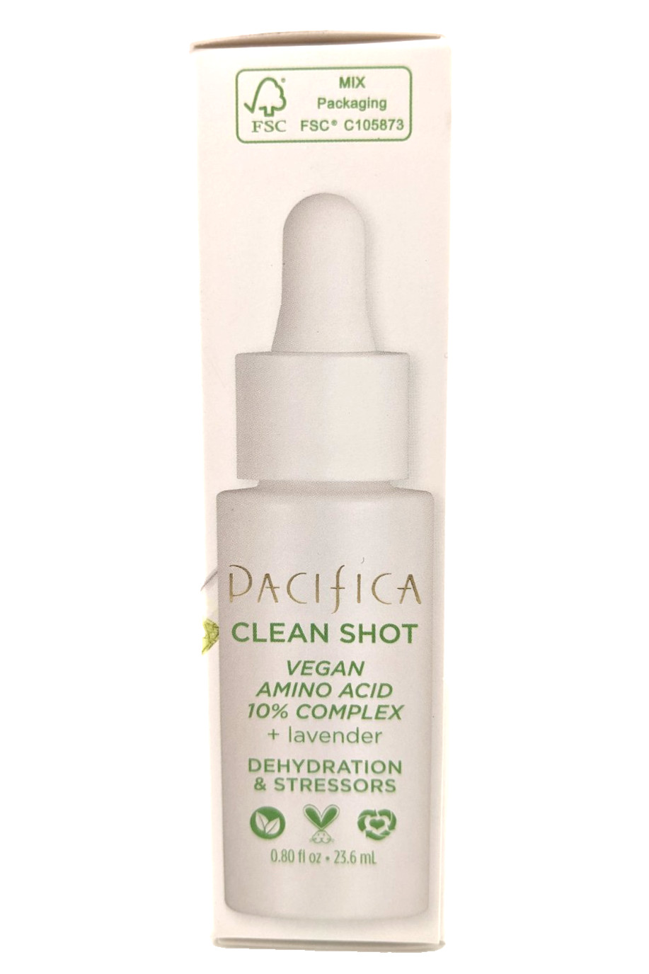 3-PACK Pacifica Clean Shot Dehydration & Stressors Vegan Amino Acid 10% Complex