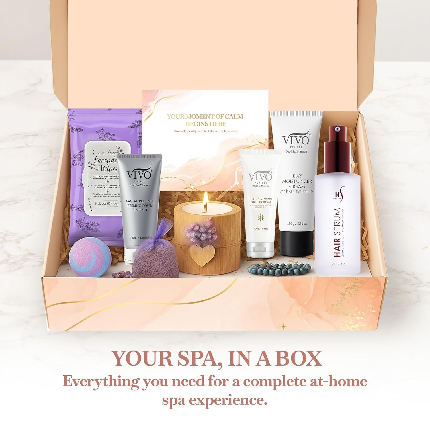 HerStyler Unbox Happiness GiftSet for Women – 10Pc Luxury Bath and Skin Care set