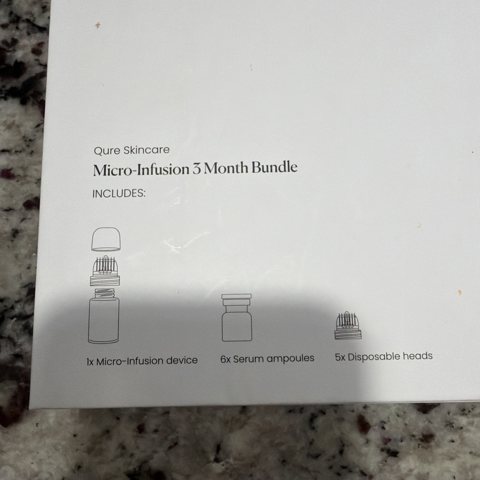 Qure Skincare Micro-Infusion System 3 Month Supply Rejuvenating + Hydra Soothing