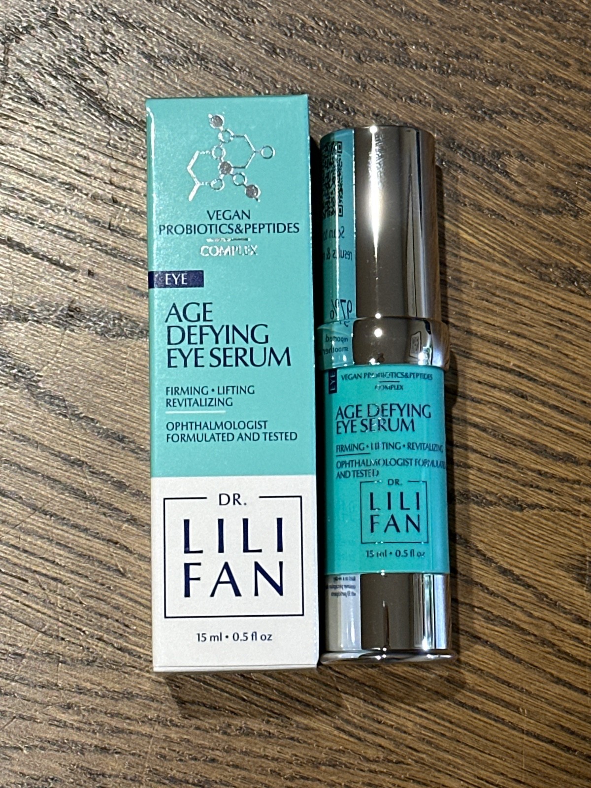 DR LILI FAN Probiotic Age Defying Eye Serum 15ml NEW