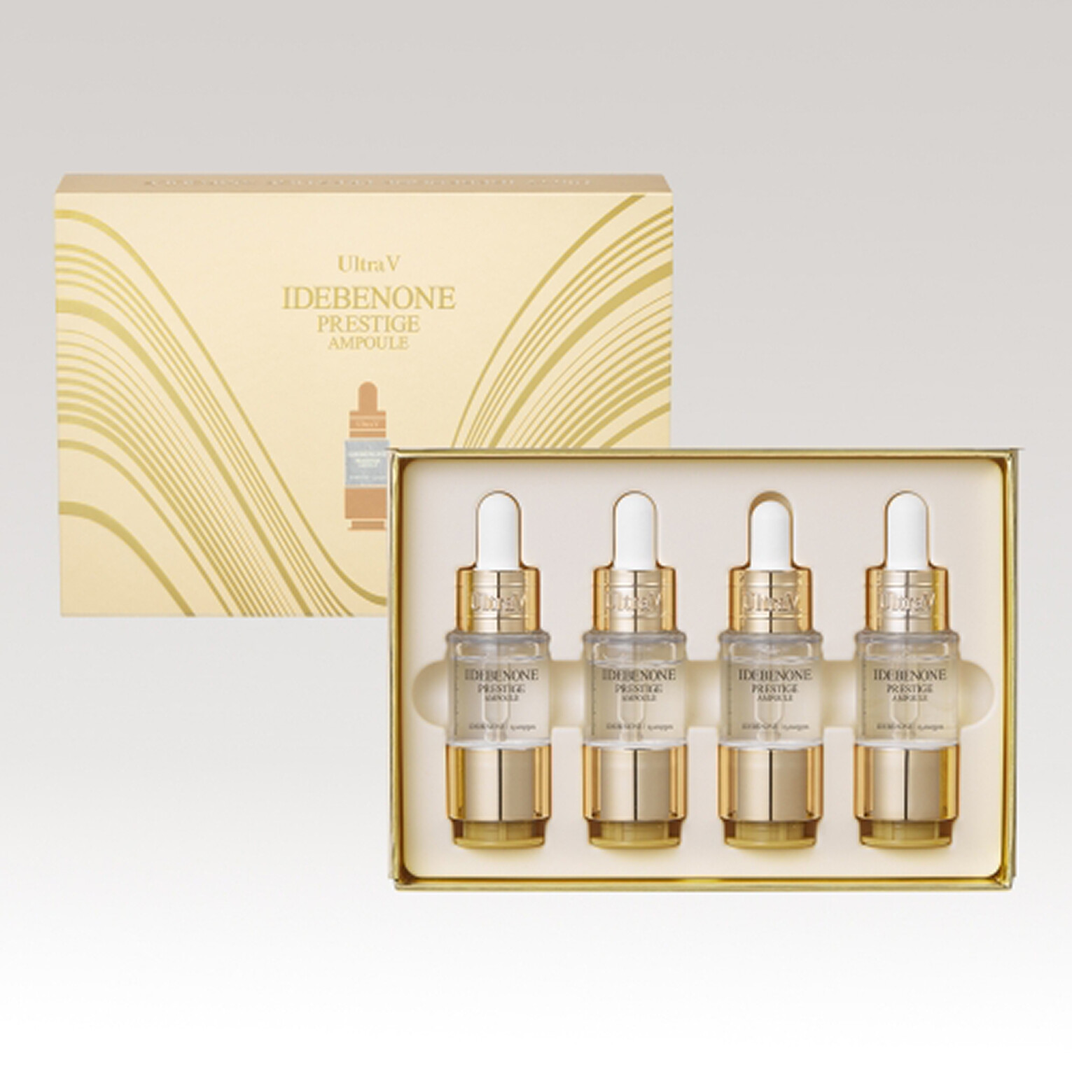 ULTRA V Idebenone Prestige Ampoule 10ml x 4ea Anti-aging K-Beauty