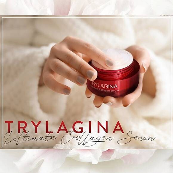 TRYLAGINA Ultimate Collagen Serum 12X Anti-Aging Wrinkle Moisturizing Whitening