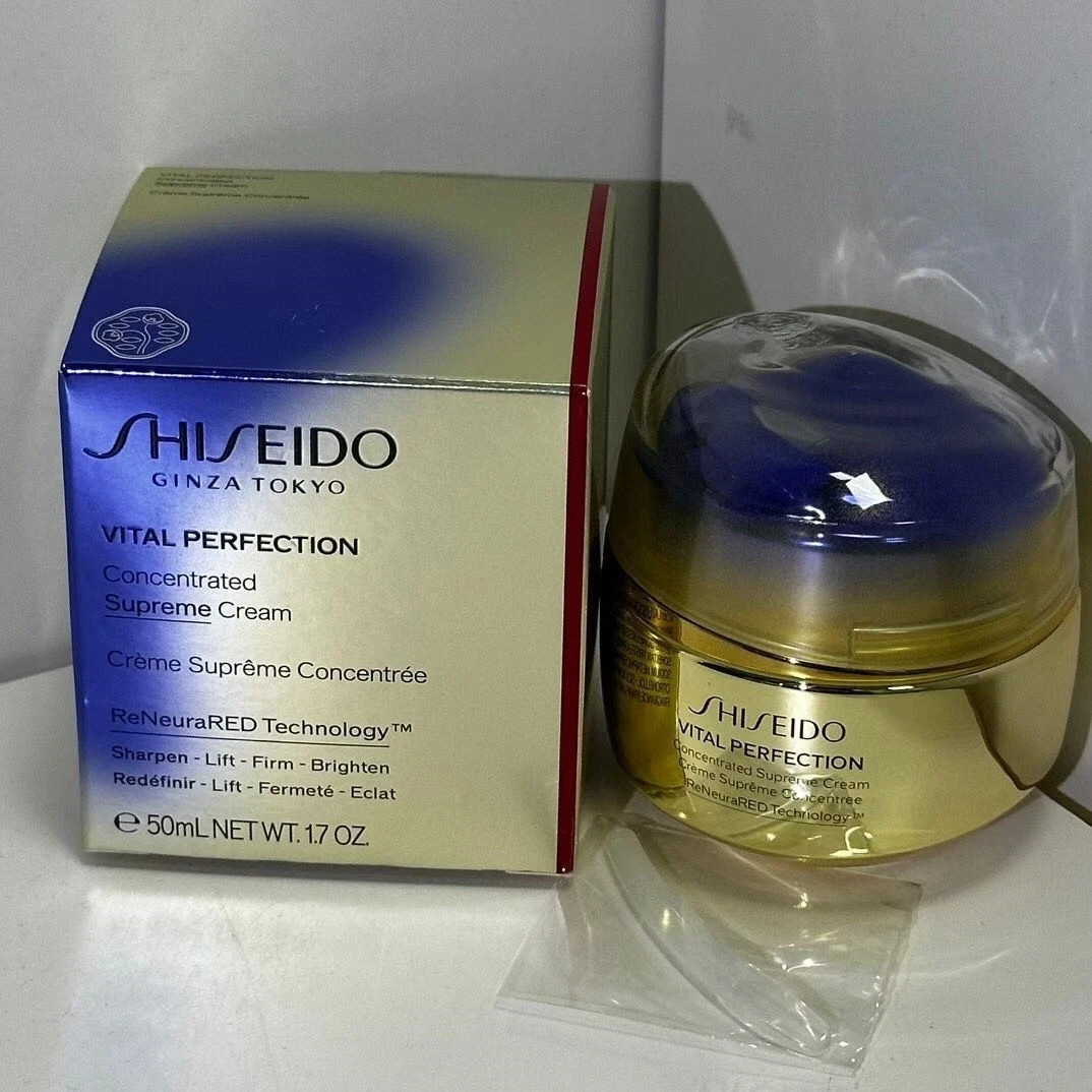 Shiseido Vital Perfection Advanced Cream Uplifting and Firming 1.7oz / 50 ml fre
