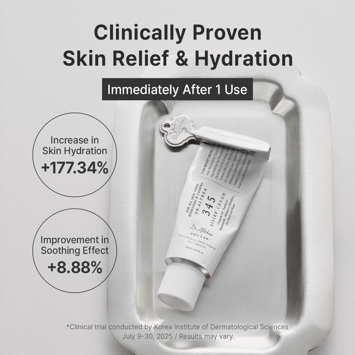 345 Relief Cream | Daily Face Moisturizer for Soothing Recovery and Blemish C…
