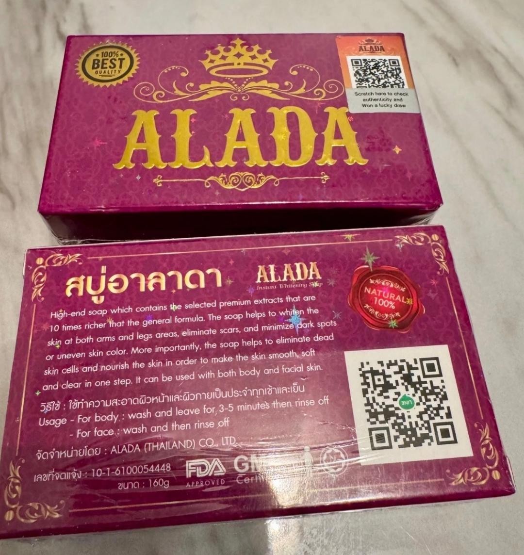 2pcs ALADA BEAUTY SOAP AUTHENTIC NATURAL BATH SOAP 160g FREE SHIPPING
