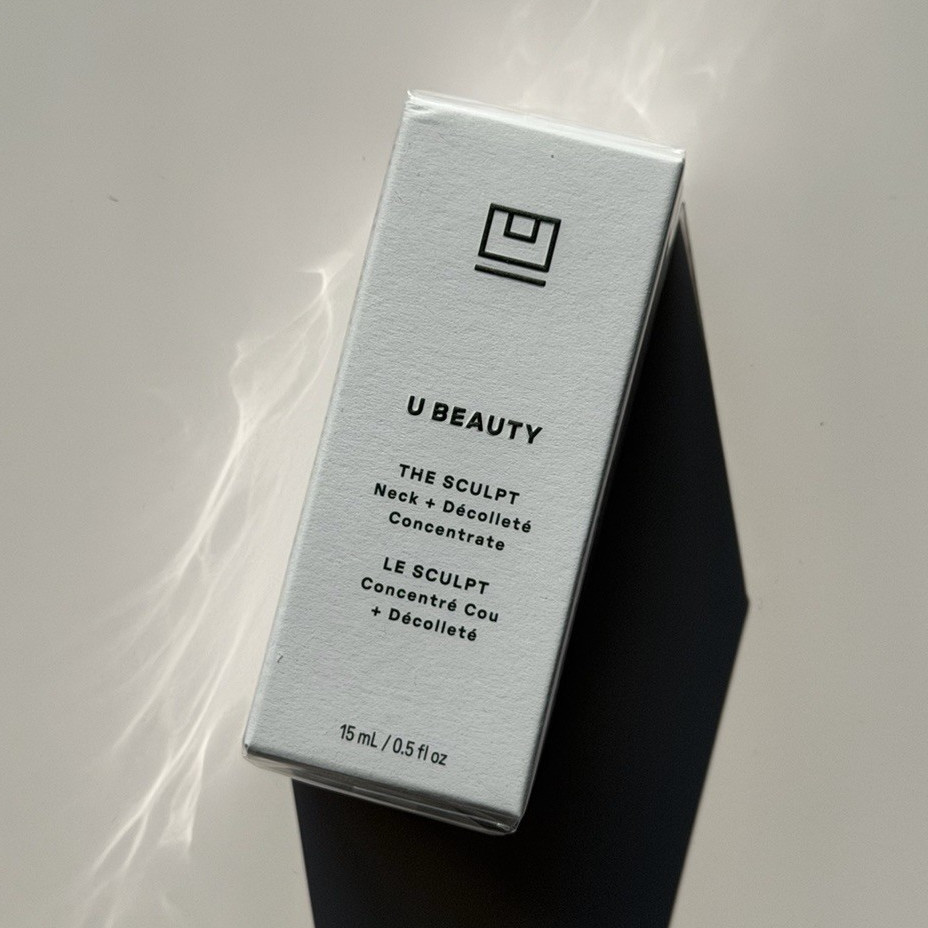U Beauty The Sculpt Neck + Decollete Concentrate, HA Hexapeptide, 15 mL