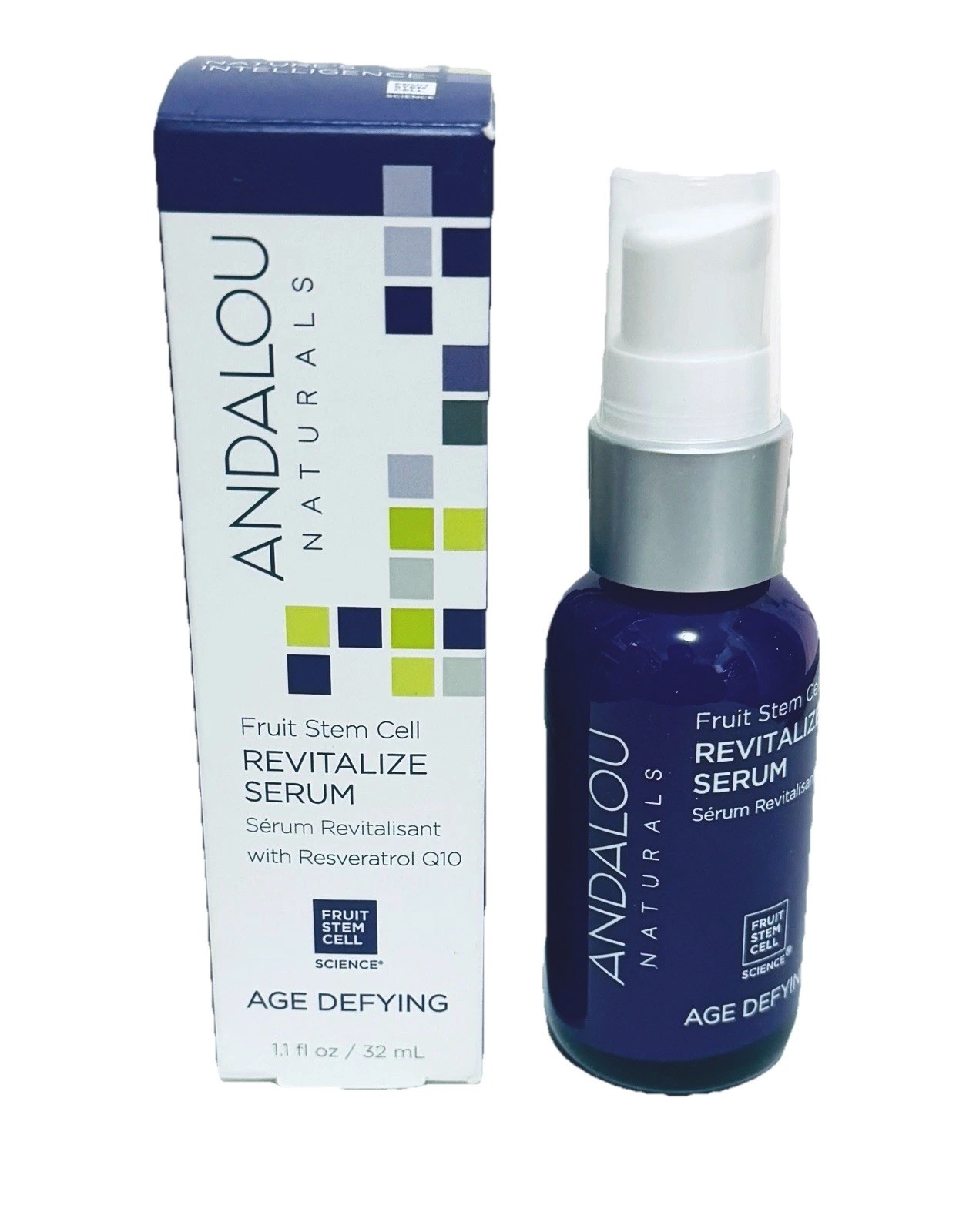 Andalou Naturals Fruit Stem Cell Revitalize Serum, 1.1 Fl Oz, New